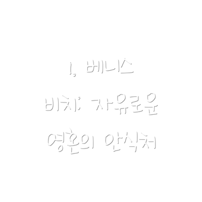 1. 베니스 비치: 자유로운 영혼의 안식처