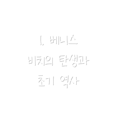 1. 베니스 비치의 탄생과 초기 역사