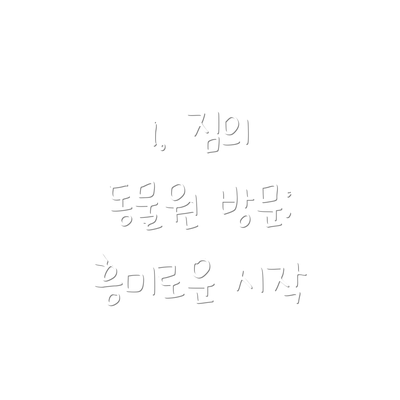 1. 짐의 동물원 방문: 흥미로운 시작