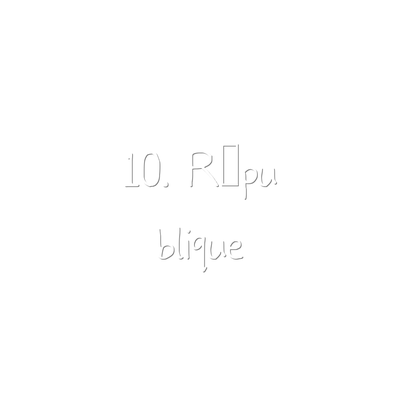 10. République