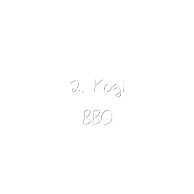 2. Kogi BBQ