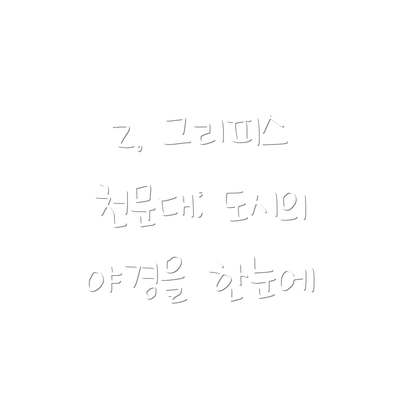 2. 그리피스 천문대: 도시의 야경을 한눈에