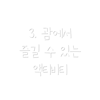 3. 괌에서 즐길 수 있는 액티비티