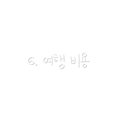 6. 여행 비용