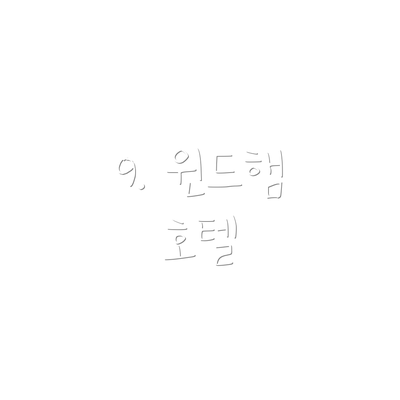 9. 윈드햄 호텔