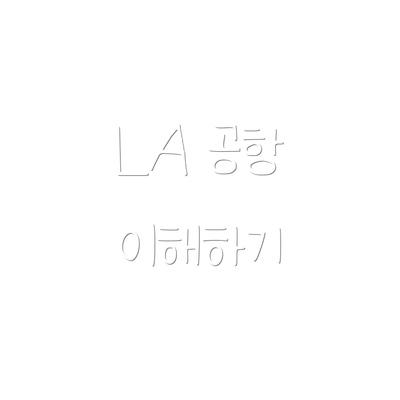 LA 공항 이해하기