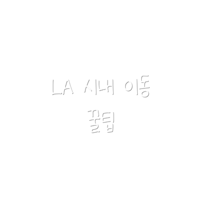 LA 시내 이동 꿀팁