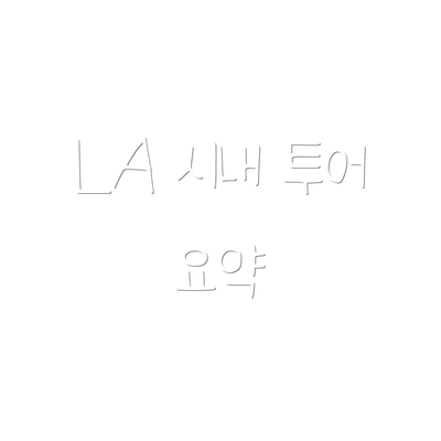 LA 시내 투어 요약