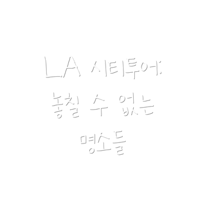 LA 시티투어: 놓칠 수 없는 명소들