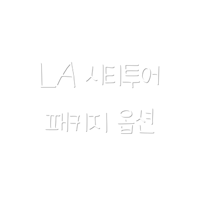 LA 시티투어 패키지 옵션
