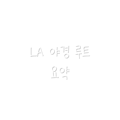 LA 야경 루트 요약