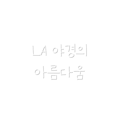 LA 야경의 아름다움
