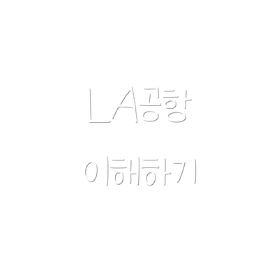 LA공항 이해하기