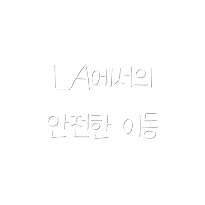 LA에서의 안전한 이동