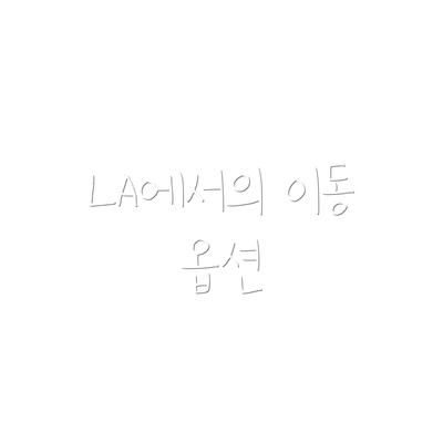 LA에서의 이동 옵션