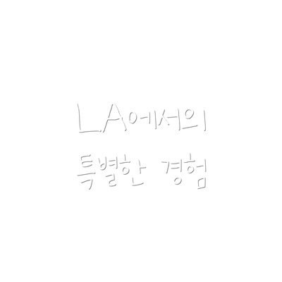 LA에서의 특별한 경험