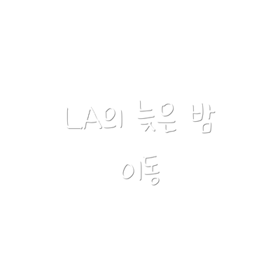 LA의 늦은 밤 이동