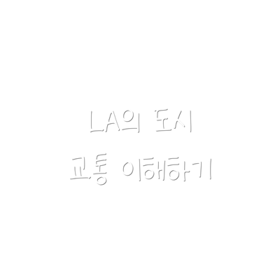LA의 도시 교통 이해하기