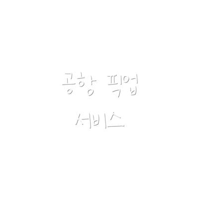 공항 픽업 서비스
