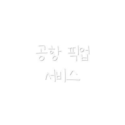 공항 픽업 서비스