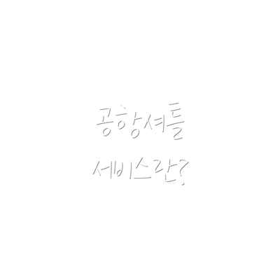 공항셔틀 서비스란?