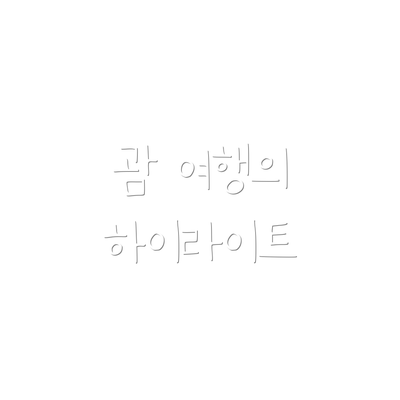 괌 여행의 하이라이트