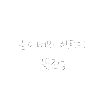 괌에서의 렌트카 필요성
