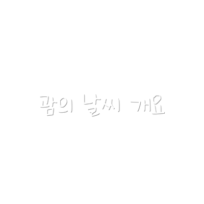괌의 날씨 개요
