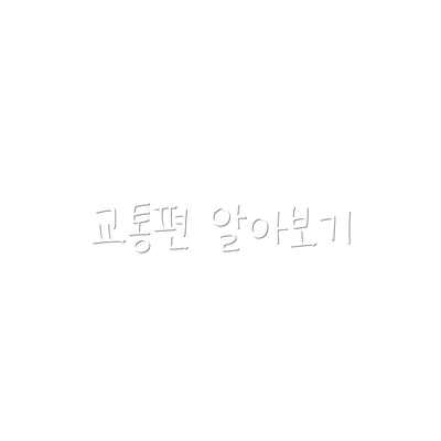교통편 알아보기