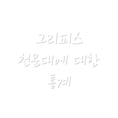 그리피스 천문대에 대한 통계