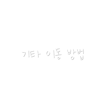 기타 이동 방법