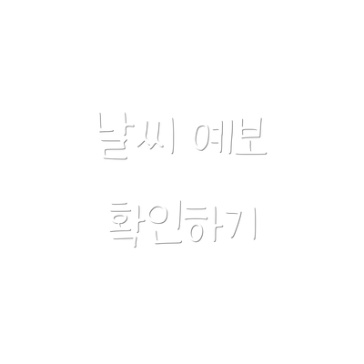 날씨 예보 확인하기
