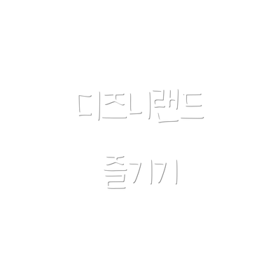 디즈니랜드 즐기기