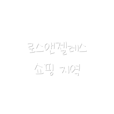 로스앤젤레스 쇼핑 지역