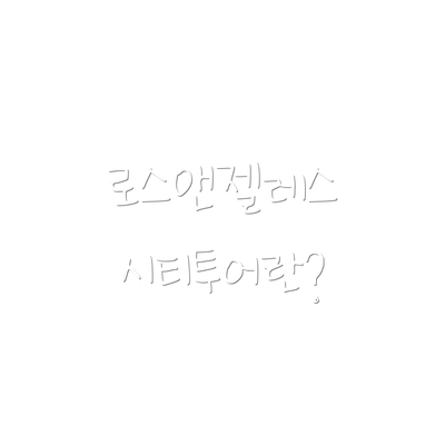 로스앤젤레스 시티투어란?