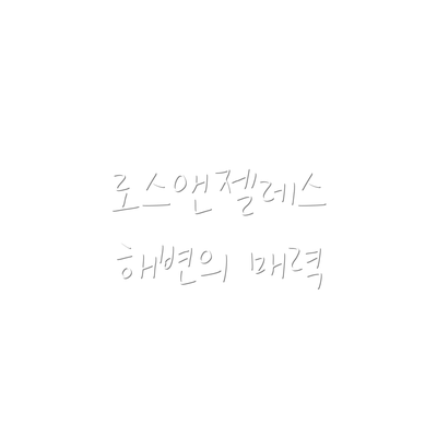 로스앤젤레스 해변의 매력