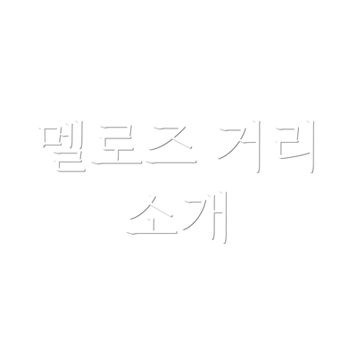 멜로즈 거리 소개