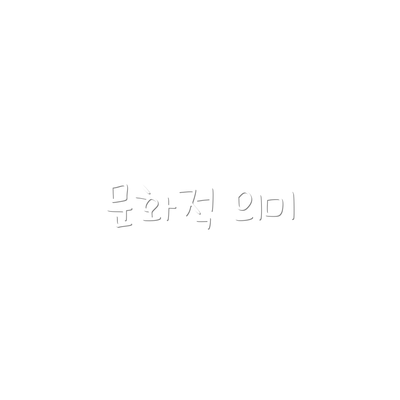 문화적 의미