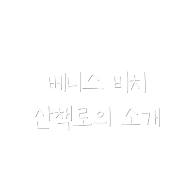 베니스 비치 산책로의 소개