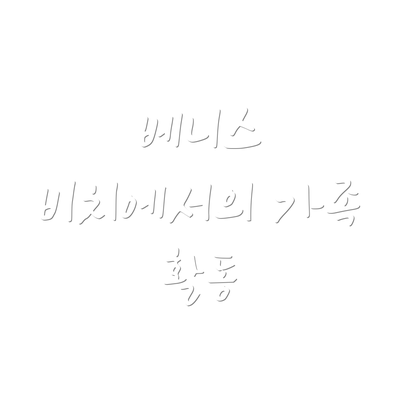 베니스 비치에서의 가족 활동