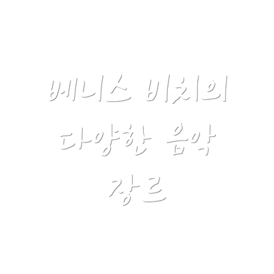 베니스 비치의 다양한 음악 장르