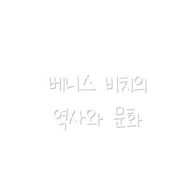 베니스 비치의 역사와 문화