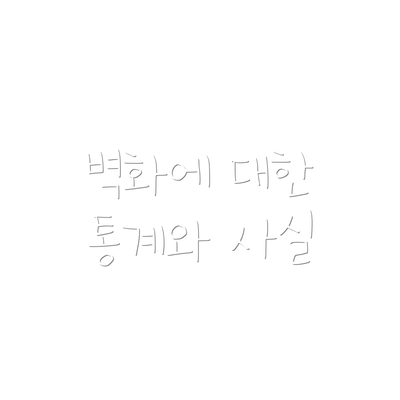 벽화에 대한 통계와 사실