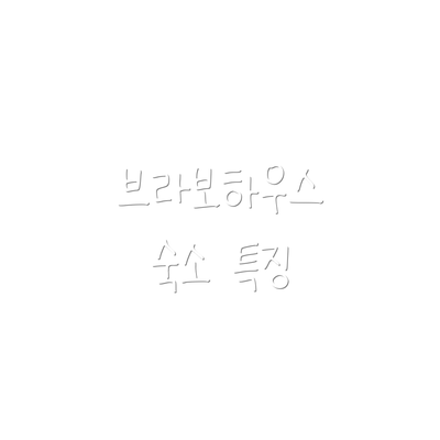 브라보하우스 숙소 특징