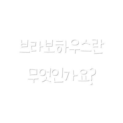 브라보하우스란 무엇인가요?