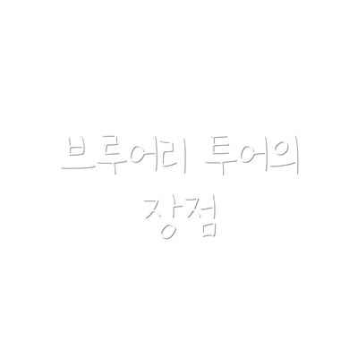 브루어리 투어의 장점