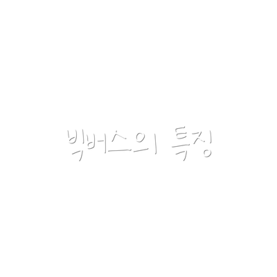 빅버스의 특징