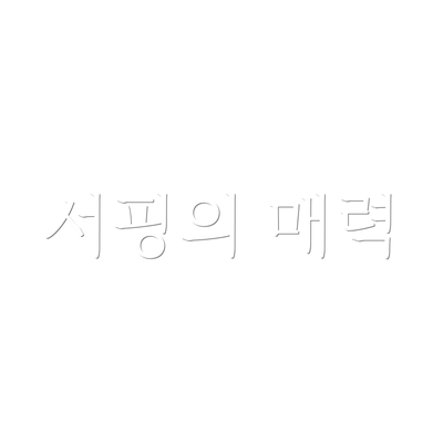 서핑의 매력