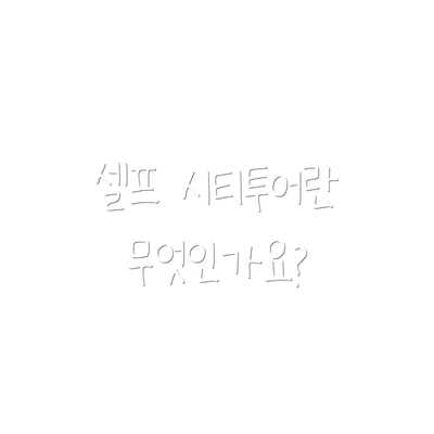 셀프 시티투어란 무엇인가요?