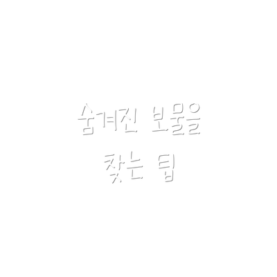 숨겨진 보물을 찾는 팁